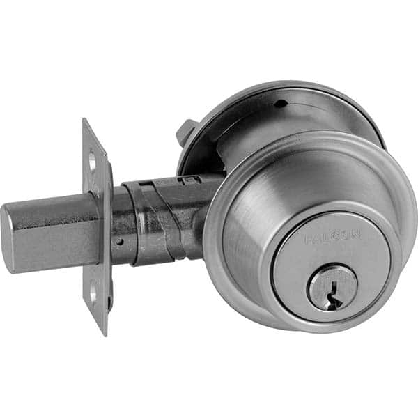 Falcon - Deadbolts Type: Classroom Deadbolt Door Thickness Range: 1-5/8-2 - Benchmark Tooling