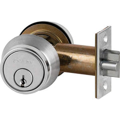 Schlage - Deadbolts Type: Double Cylinder Door Thickness Range: 1-1/2-1-3/4 - Benchmark Tooling