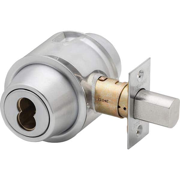 Falcon - Deadbolts Type: Interior Rose Door Thickness Range: 1-5/8-2 - Benchmark Tooling