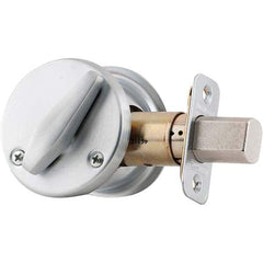 Schlage - Deadbolts Type: Classroom Deadbolt Door Thickness Range: 1-3/8 - 1-7/8 - Benchmark Tooling