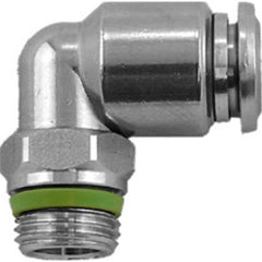 Push-to-Connect Tube Fitting: 1/2″ Thread Stainless Steel, 290 psi