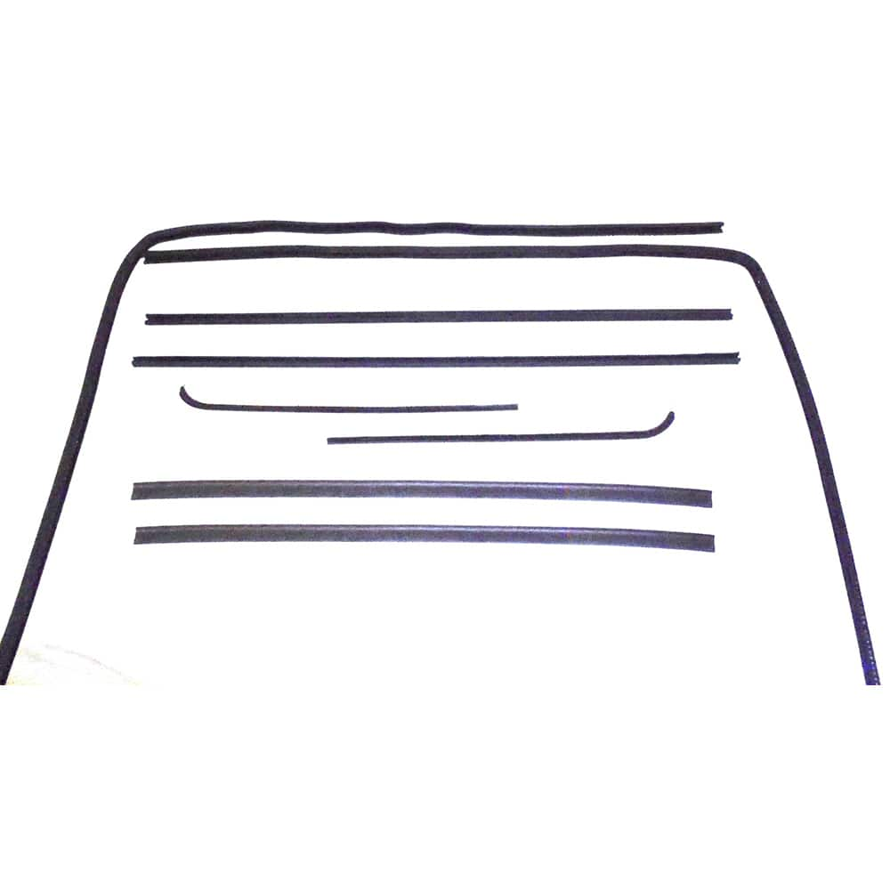 Fairchild Industries - Automotive Replacement Parts; Type: Belt Weatherstrip--Window Channel Kit ; Application: 1951-1954 Chevrolet C/K Truck Belt, Channel Kit replaces OEM# 3695445; 3847608; 3726492; 3726491 - Exact Industrial Supply