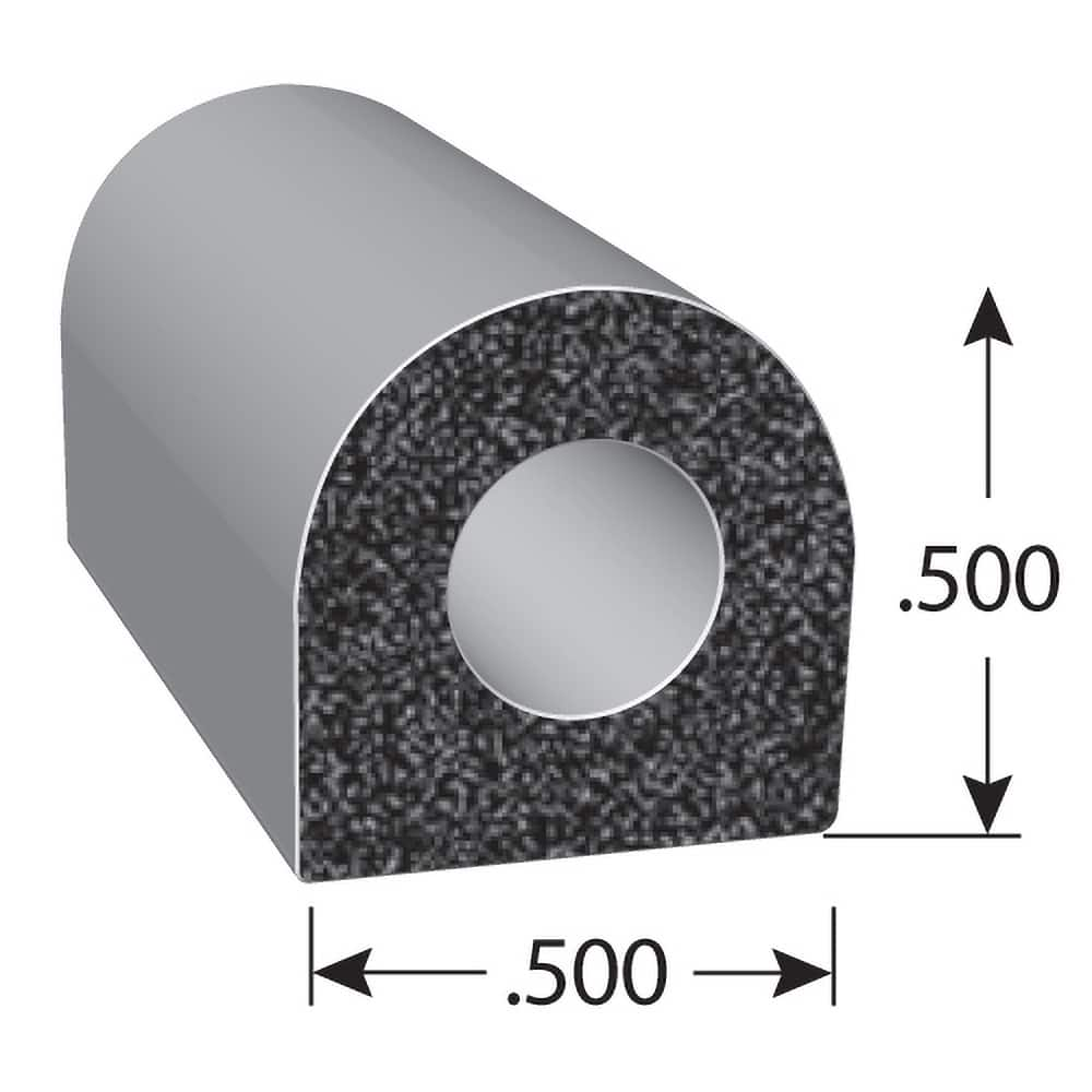 Fairchild Industries - Automotive Replacement Parts; Type: Rubber Seal ; Application: EPDM Sponge rubber seal with PSA Tape - Exact Industrial Supply