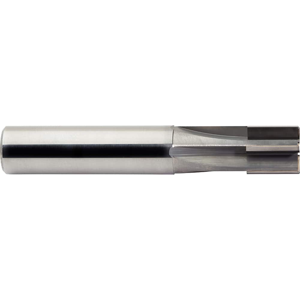 M.A. Ford - Corner Radius & Corner Chamfer End Mills; Mill Diameter (mm): 10.00 ; Mill Diameter (Decimal Inch): 0.3937 ; End Type: Corner Chamfer ; Chamfer Width (Decimal Inch): 0.2500 ; Number of Flutes: 5 ; Material: PCD - Exact Industrial Supply
