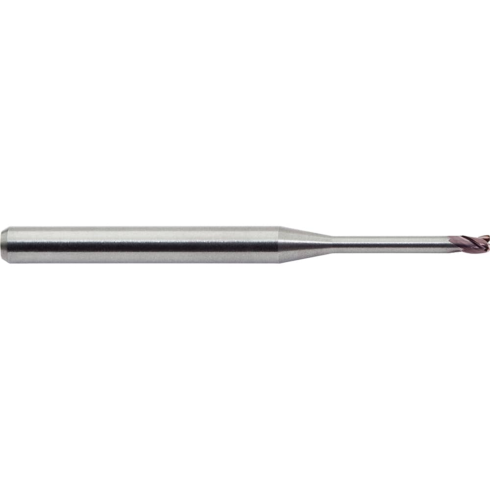 M.A. Ford - Corner Radius & Corner Chamfer End Mills; Mill Diameter (Inch): 1/16 ; Mill Diameter (Decimal Inch): 0.0625 ; End Type: Corner Radius ; Corner Radius (Inch): 0.005 ; Corner Radius (Decimal Inch): 0.005 ; Number of Flutes: 3 - Exact Industrial Supply