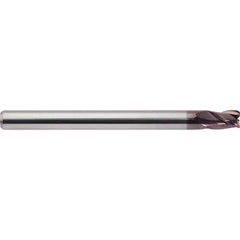 Corner Radius End Mill Head: 3 Flutes Solid Carbide