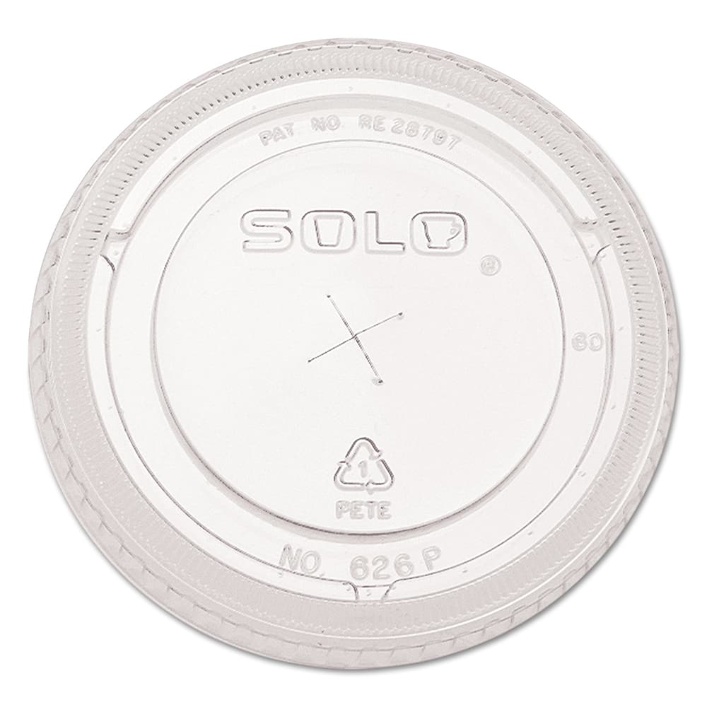 DART - Paper & Plastic Cups, Plates, Bowls & Utensils; Breakroom Accessory Type: Cold Cup Lid ; Breakroom Accessory Description: Cup Lids-Cold Cup ; Color: Clear - Exact Industrial Supply