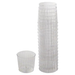 WNA - Paper & Plastic Cups, Plates, Bowls & Utensils; Breakroom Accessory Type: Plastic Cold Cups ; Breakroom Accessory Description: Cups-Cold Drink; Plastic ; Color: Clear - Exact Industrial Supply