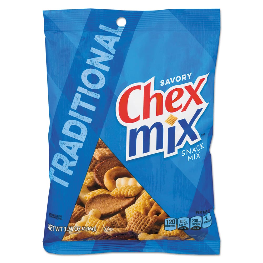 Chex Mix - Snacks, Cookies, Candy & Gum; Breakroom Accessory Type: Crackers ; Breakroom Accessory Description: Food-Crackers - Exact Industrial Supply