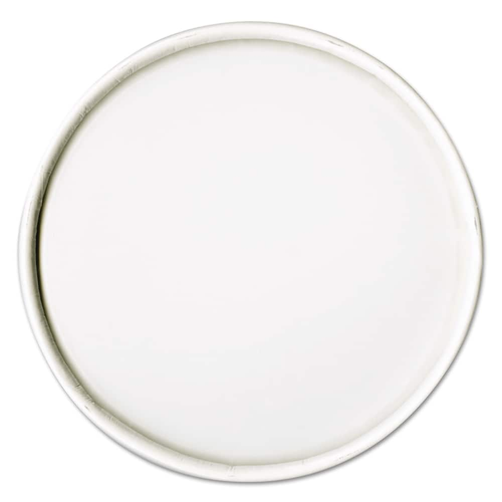 DART - Paper & Plastic Cups, Plates, Bowls & Utensils; Breakroom Accessory Type: Hot Cup Lid ; Breakroom Accessory Description: Cup Lids-Hot Cup ; Color: White - Exact Industrial Supply