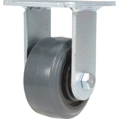 Vestil - Standard Casters; Mount: With Holes ; Style: Rigid ; Wheel Diameter: 4 (Inch); Wheel Width: 2 (Inch); Overall Height (Inch): 5-5/8 ; Load Capacity (Lb.): 551.000 - Exact Industrial Supply