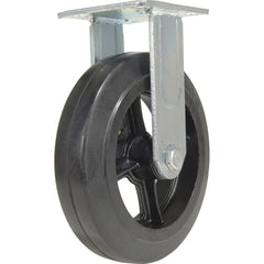 Vestil - Standard Casters; Mount: With Holes ; Style: Rigid ; Wheel Diameter: 8 (Inch); Wheel Width: 2 (Inch); Overall Height (Inch): 9-1/2 ; Load Capacity (Lb.): 551.000 - Exact Industrial Supply