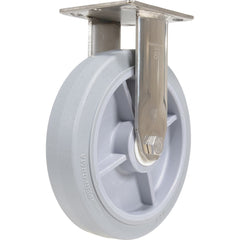 Vestil - Standard Casters; Mount: With Holes ; Style: Rigid ; Wheel Diameter: 8 (Inch); Wheel Width: 2 (Inch); Overall Height (Inch): 9-1/2 ; Load Capacity (Lb.): 675.000 - Exact Industrial Supply