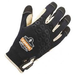 710LTR XL BLK HD LEATHER-REIN GLOVES - Benchmark Tooling