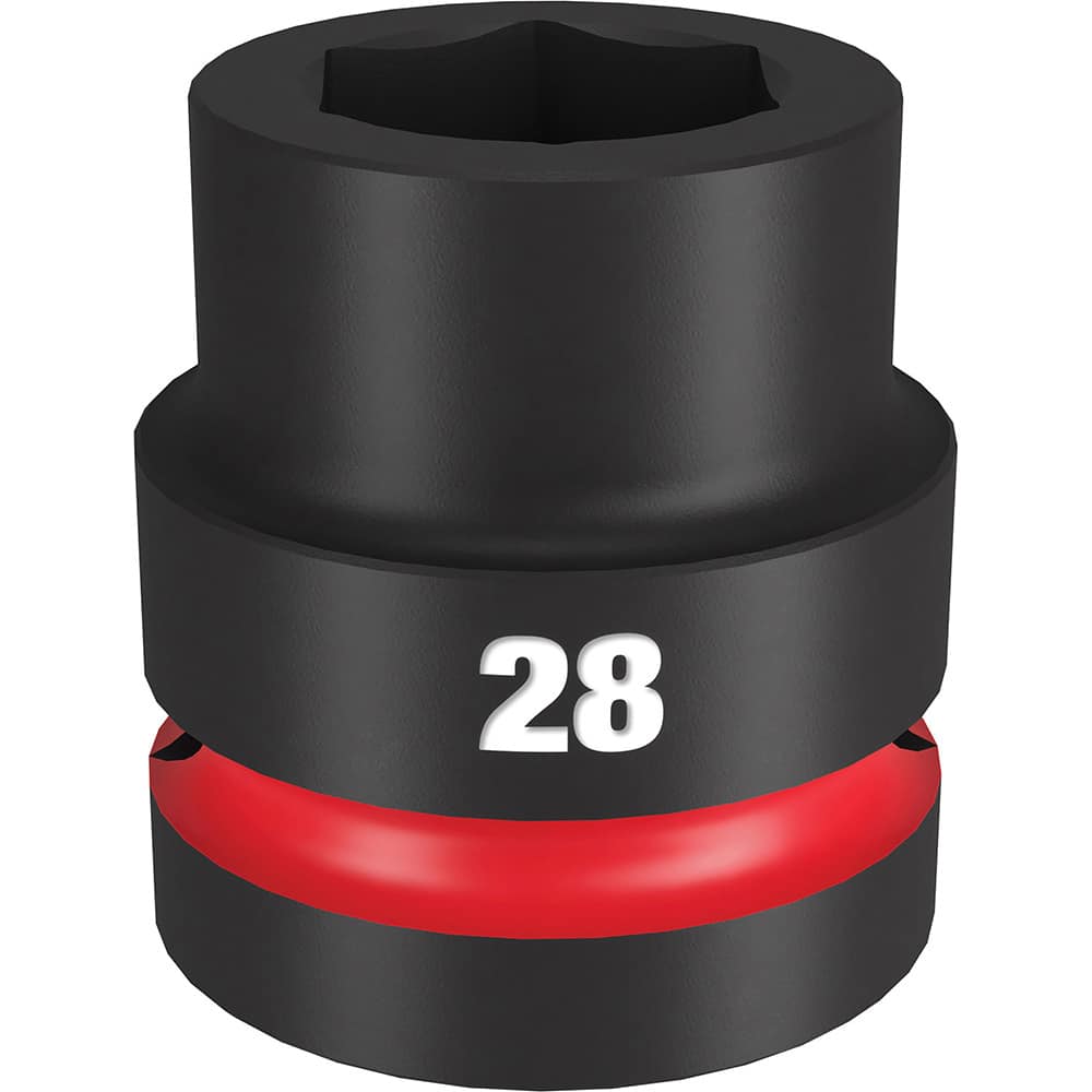 Impact Socket: 1″ Drive 6-Point