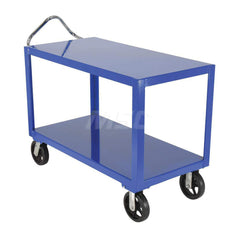 Utility Cart: Steel, Blue