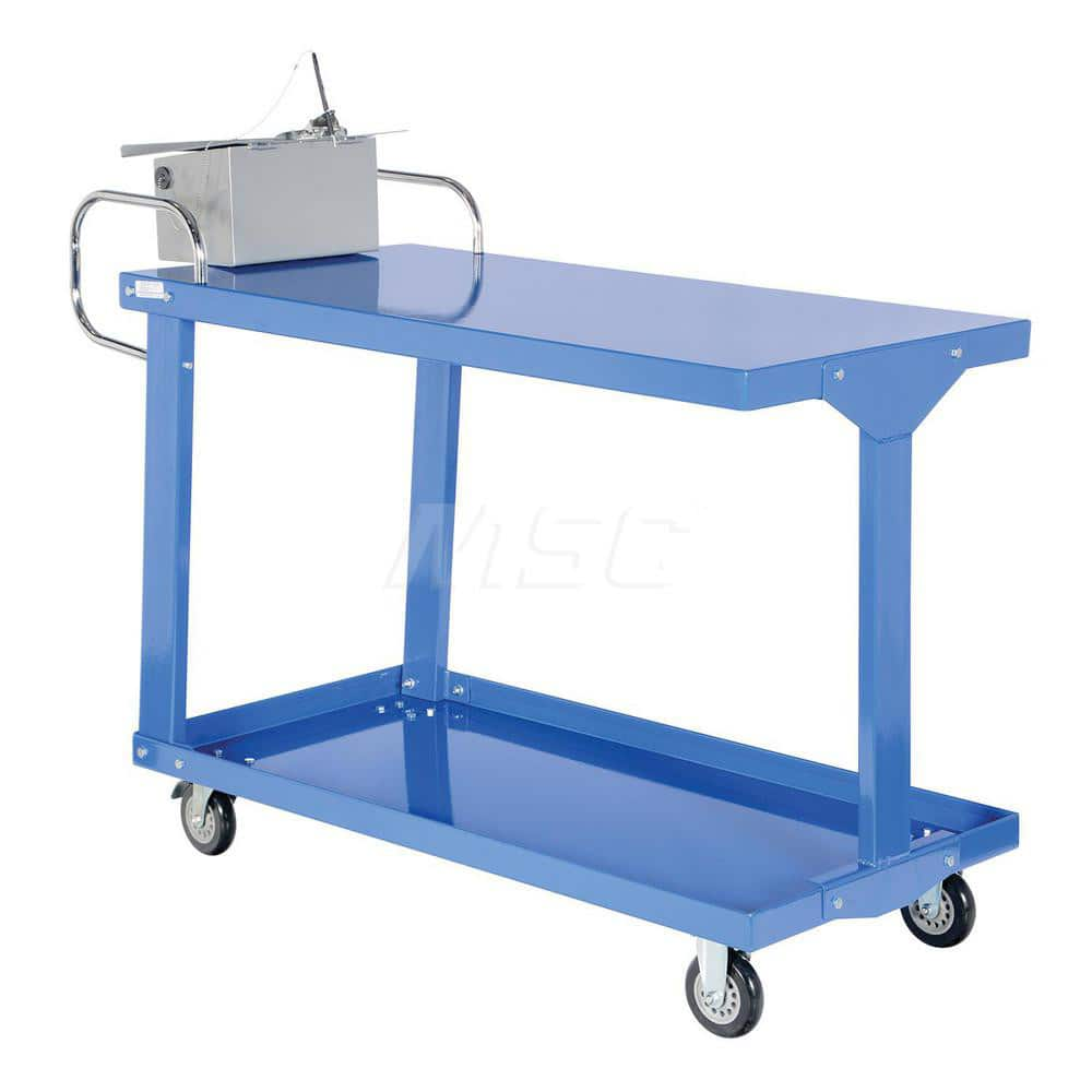 Utility Cart: Steel, Blue