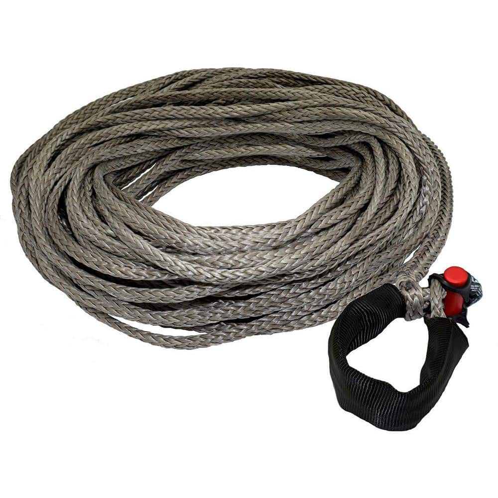 4,400 Lb 2,100″ Long x 5/16″ High Automotive Winch Strap Loop & Eye, For Use with Winches & Shackles