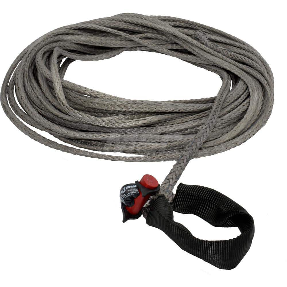 2,833 Lb 1,200″ Long x 1/4″ High Automotive Winch Strap Loop & Eye, For Use with Winches & Shackles