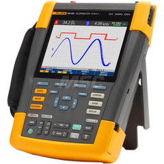 Oscilloscopes; Oscilloscope Type: Portable Oscilloscope; Bandwidth (MHz): 500; Number of Channels: 2; Display Type: LCD; Maximum Vertical Deflection (mV/div): 100; Minimum Vertical Deflection (mV/div): 2; Additional Information: Mfr Catalog Number: FLUKE-