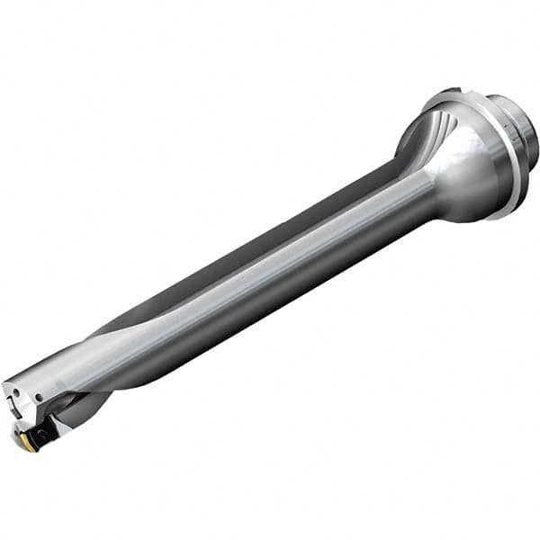 Sandvik Coromant - 105mm Max Drill Depth, 7xD, 15mm Diam, Indexable Insert Drill - Benchmark Tooling