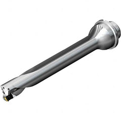 Sandvik Coromant - 105mm Max Drill Depth, 7xD, 15mm Diam, Indexable Insert Drill - Benchmark Tooling