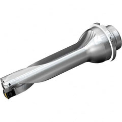 Sandvik Coromant - 95.2mm Max Drill Depth, 4xD, 23.8mm Diam, Indexable Insert Drill - Benchmark Tooling