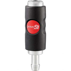Prevost - Pneumatic Hose Fittings & Couplings Type: Coupler Thread Size: 1/2 - Benchmark Tooling