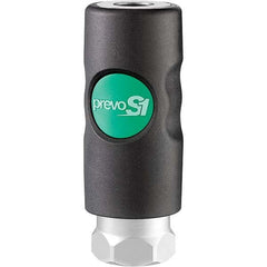 Prevost - Pneumatic Hose Fittings & Couplings Type: Coupler Thread Size: 1/2 - Benchmark Tooling
