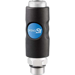 Prevost - Pneumatic Hose Fittings & Couplings Type: Coupler Thread Size: 1/2 - Benchmark Tooling