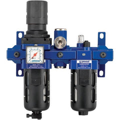 Prevost - Filter, Regulator & Lubricator (FRL) Units Configuration: 2 Pc. Filter/Regulator-Lubricator Body Type: Standard - Benchmark Tooling