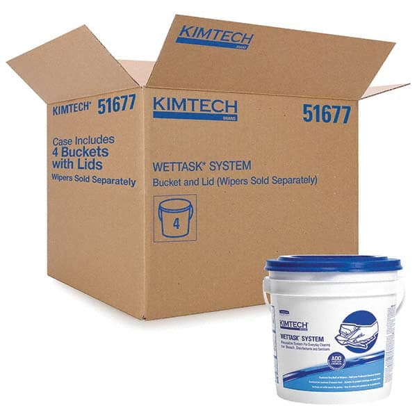 Kimtech - Wipe Dispensers For Use With: Kimtech WetTask 6001, 6211, 6411, & 6471 Dispenser Style: Manual - Benchmark Tooling