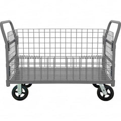 Durham - Carts Type: Wire Cart Load Capacity (Lb.): 2,000 - Benchmark Tooling