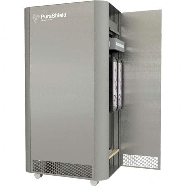 PuraShield - 1 Speed, 25" Wide x 58" High x 30" Deep, Three-Stage Filtering System - Benchmark Tooling