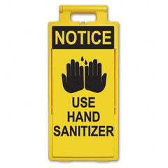 PRO-SAFE - Cone & A Frame Floor Signs Shape: A-Frame Type: Accident Prevention - Benchmark Tooling