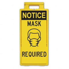 PRO-SAFE - Cone & A Frame Floor Signs Shape: A-Frame Type: Accident Prevention - Benchmark Tooling