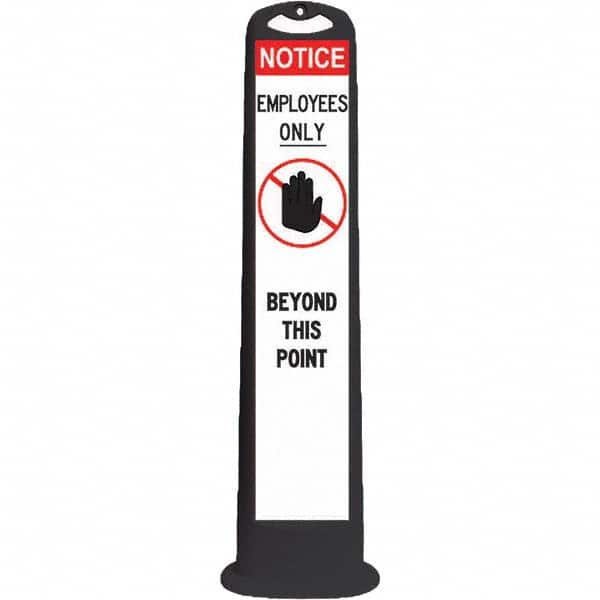 PRO-SAFE - Traffic Barrels, Delineators & Posts Type: Vertical Panel Material: HDPE - Benchmark Tooling