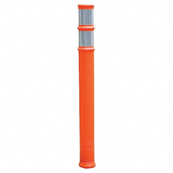 PRO-SAFE - Traffic Barrels, Delineators & Posts Type: Delineator Post Material: HDPE - Benchmark Tooling