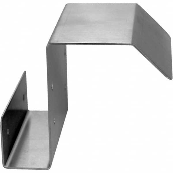 Made in USA - 4" Long x 4" Wide, Stainless Steel Foot Pull - Benchmark Tooling