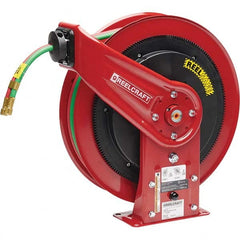 Reelcraft - Welding Hose Reels Style: Spring Retractable Width (Inch): 7 - Benchmark Tooling