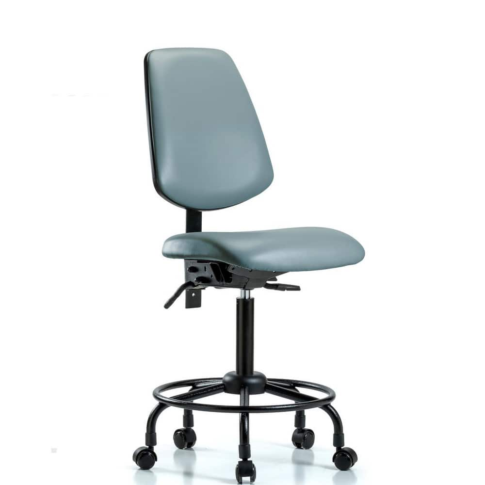 Task Chair: Vinyl, Storm