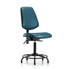 Task Chair: Vinyl, Marine Blue