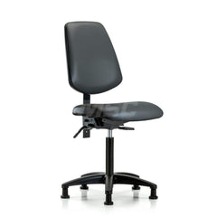 Task Chair: Vinyl, Carbon