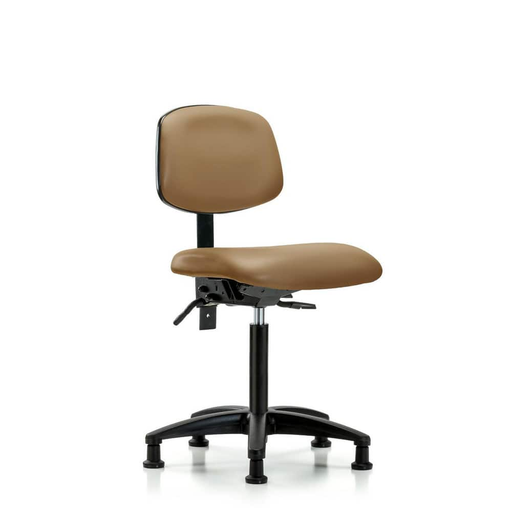 Task Chair: Vinyl, Taupe