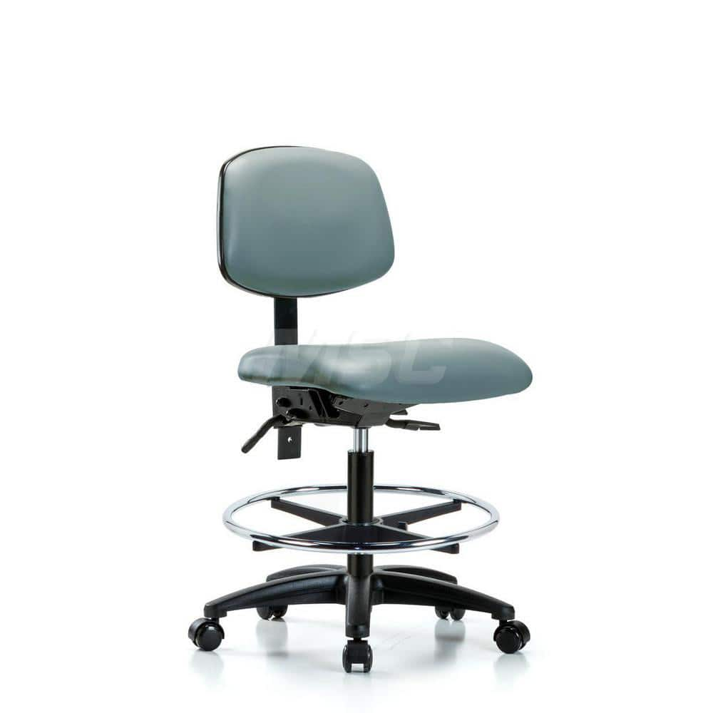 Task Chair: Vinyl, Storm