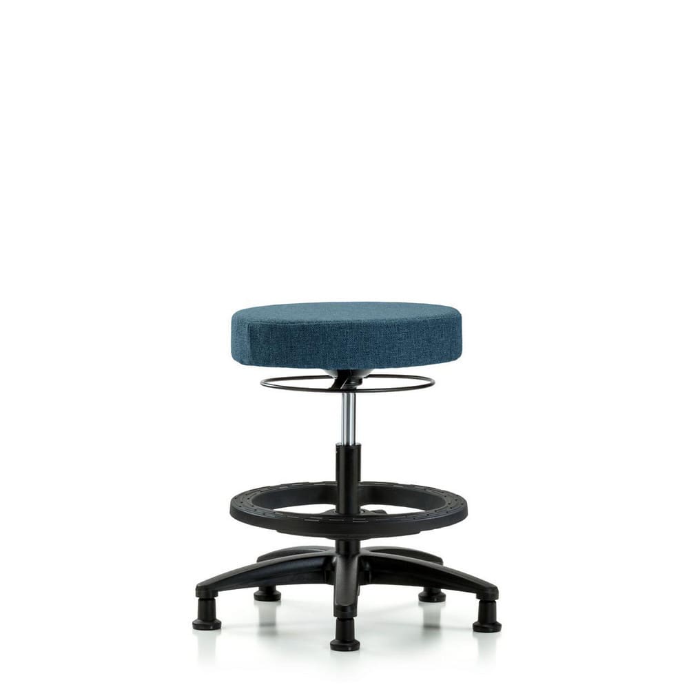 Adjustable Height Swivel Stool: Olefin, 24″ Seat Width, 24″ Seat Depth Round Height