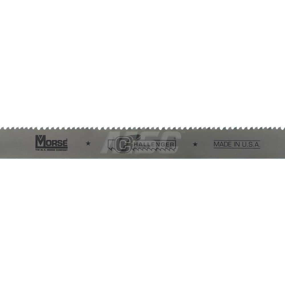 Welded Bandsaw Blade: 19' Long, 2″ Wide, 0.063″ Thick, 3 to 4 TPI Bi-Metal, Toothed Edge