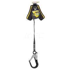 Lanyards & Lifelines; Load Capacity: 310; Lifeline Material: Kevlar; Type: Self-Retracting Lifeline; Capacity (Lb.): 310; End Connections: Aluminum Rebar Hook; Maximum Number Of Users: 1; Harness Connection: Carabiner; Length Ft.: 6.00; Number Of Legs: 1