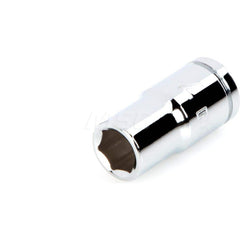 Hand Socket: 1/4″ Drive, 7 mm Socket, 6-Point Chrome-Plated & Polished