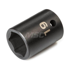 Impact Socket: 1/2″ Drive 6-Point